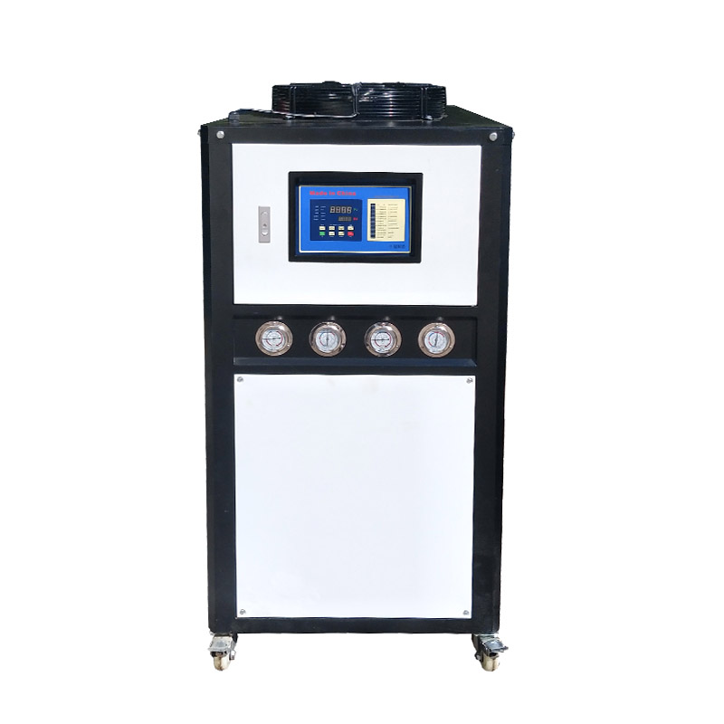 3PH-200V-50HZ 10HP ເຄື່ອງເຮັດຄວາມເຢັນຕູ້ເຢັນແບບພົກພາ